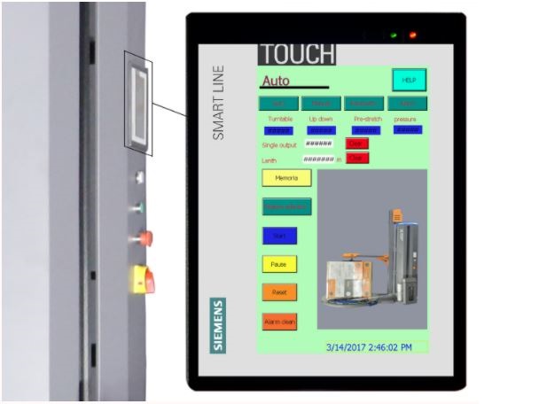 LCD touch operating system