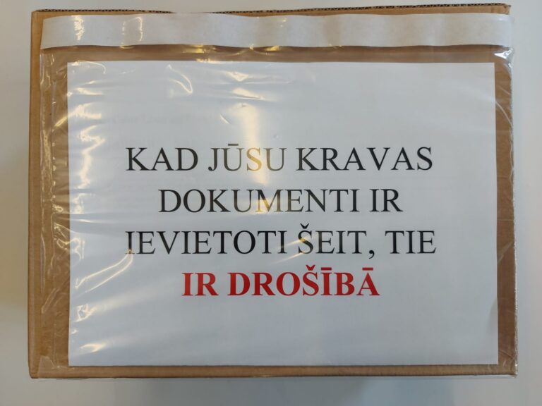 Pašlīmējošās aploksnes dokumentiem